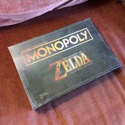 Zelda Monopoly Unopened Box