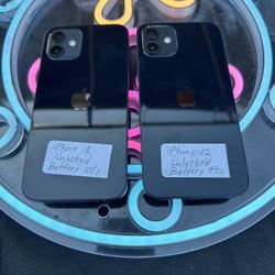 2 Unlocked iPhone 12 $250 Each Or $400 For Both 
