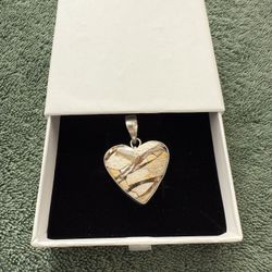 Wonderful Heart Stone Pendant