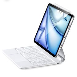 ESR iPad Air 11 inch Case with Keyboard (M3,2025/M2,2024), iPad Pro 11 & iPad Air 5/4 Magic Case, Easy-Set Floating Cantilever Stand