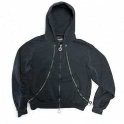 Fucking Awesome Zippers  Full Zip Fleece Hoodie