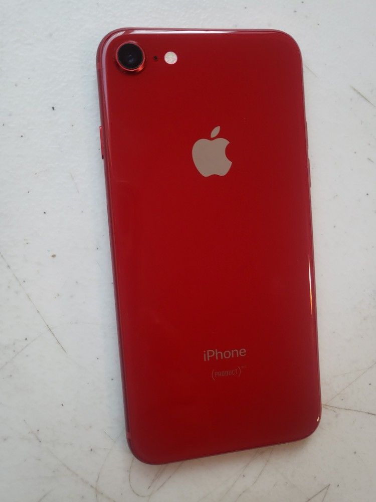 Apple iPhone 8 64 GB UNLOCKED. COLOR Red. WORK VERY WELL.PERFECT CONDITION.