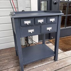 Office Storage End Table