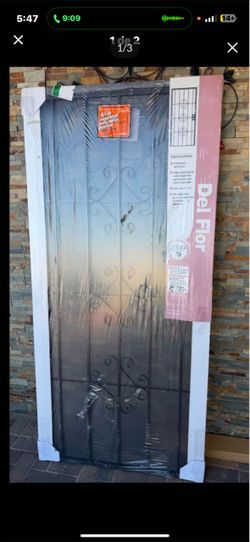 36” x 80” security door new