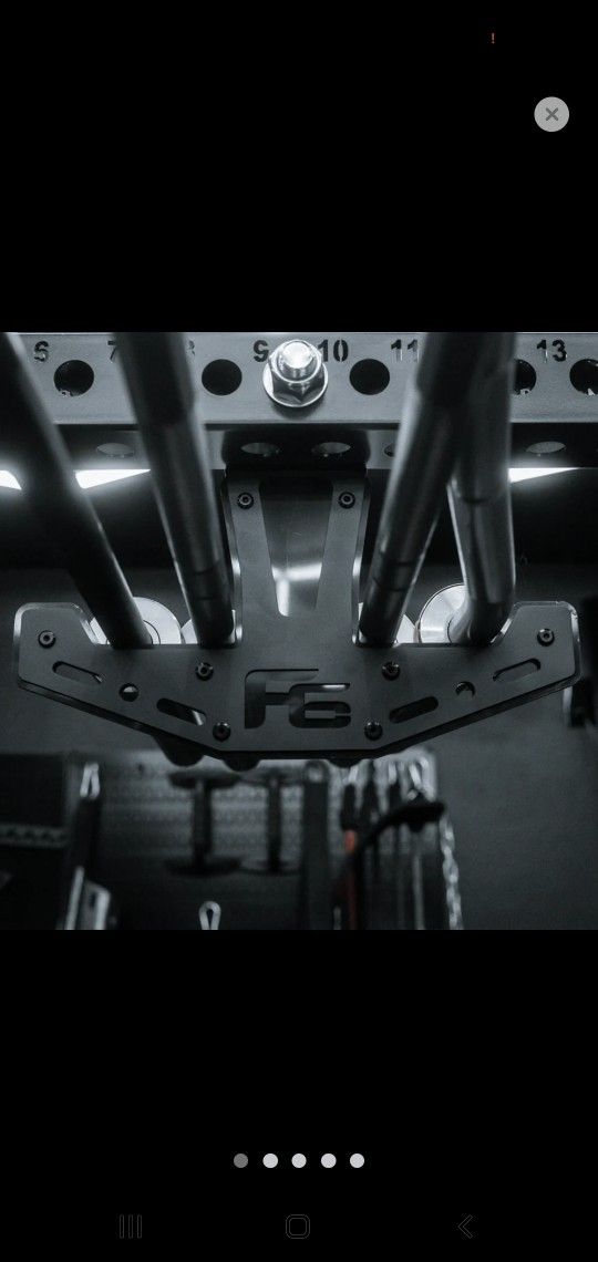 Force 6 fitness 4 Barbell Storage