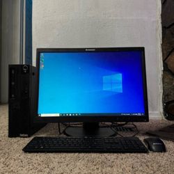 i5 Lenovo ThinkCentre Desktop Computer System 16GB Memory