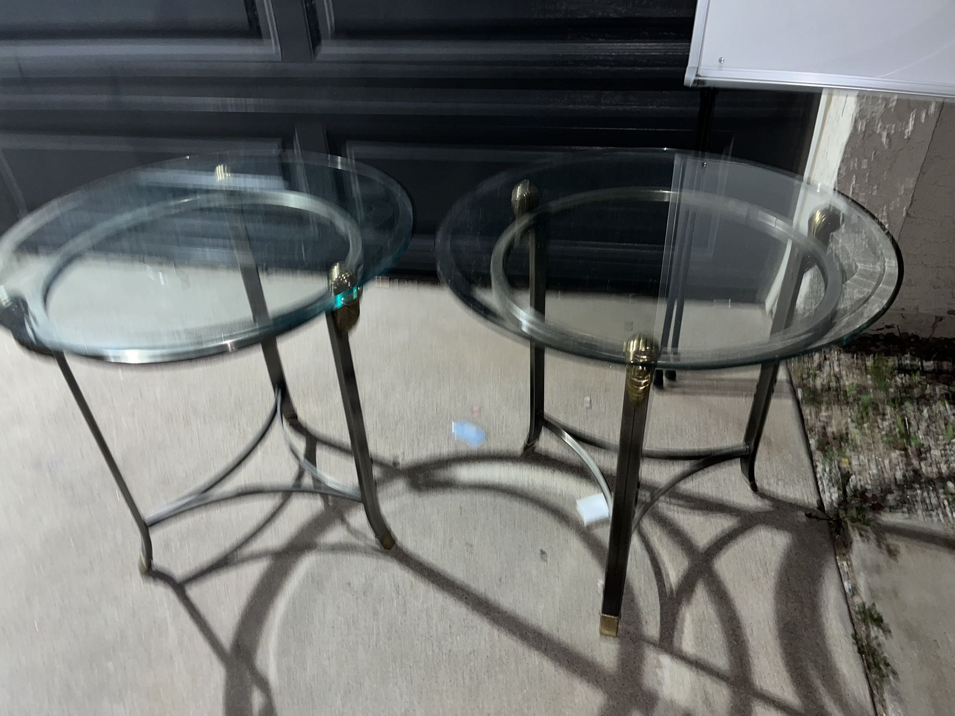 Glass Side Tables