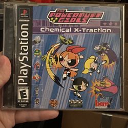 Powerpuff Girls: Chemical X-Traction (Sony PlayStation 1, 2001) PS1 Complete