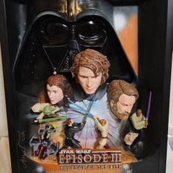 Star Wars Episode III Revenge of The Sith 3D Movie Poster Sculpture #2731 of 5000