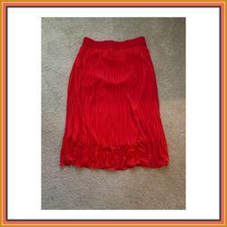Women’s Size PXL Red Skirt 