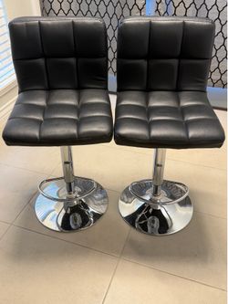 Black chairs