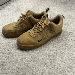 Tan Airforce 1s Size 12
