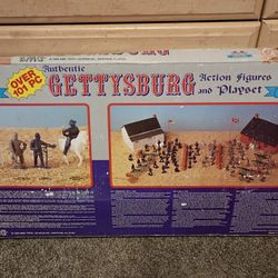 Authentic Gettysburg Action Figures And Playset