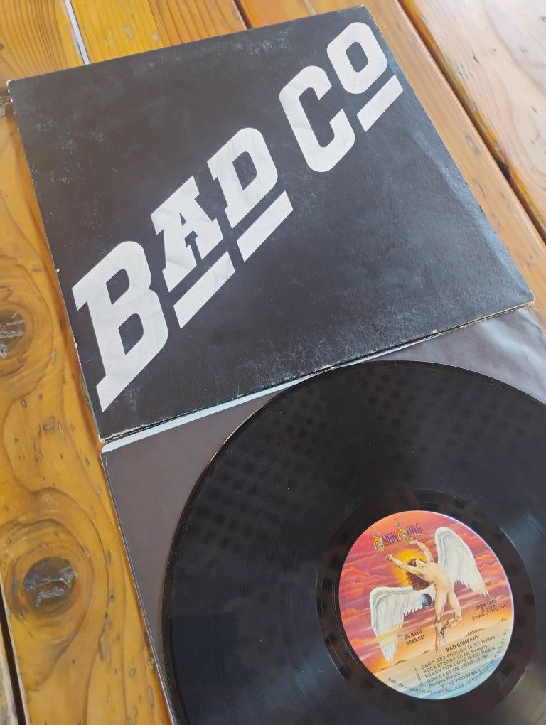 BAD CO Self-titled Debut LP @1974 Swan Song Records CLEAN