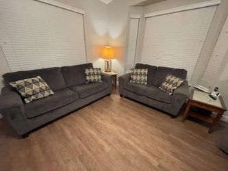 Couch and loveseat