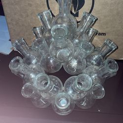 Vintage Flower Bulb Vase