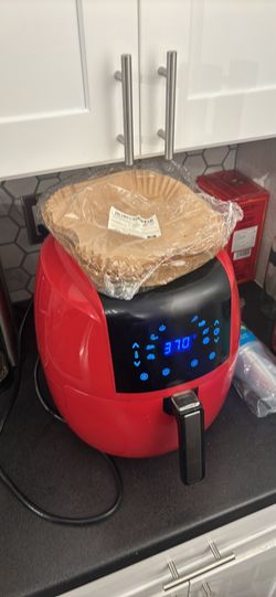 XL red airfryer