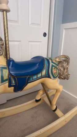 Vintage  horse for kids room or decor