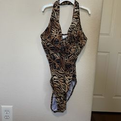 Women’s Speedo One Piece Bathing Suit, Size 10