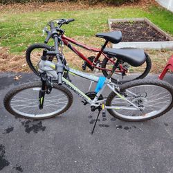 2 Kids Mountain Bikes