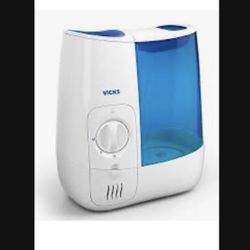 Vicks Warm Moisture Humidifier - White/Blue NEW WITHOUT BOX 