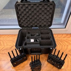 Teradek Bolt 6 XT 750 (12G-SDI/HDMI) – TX + 2 RX – Gold Mount – Like New