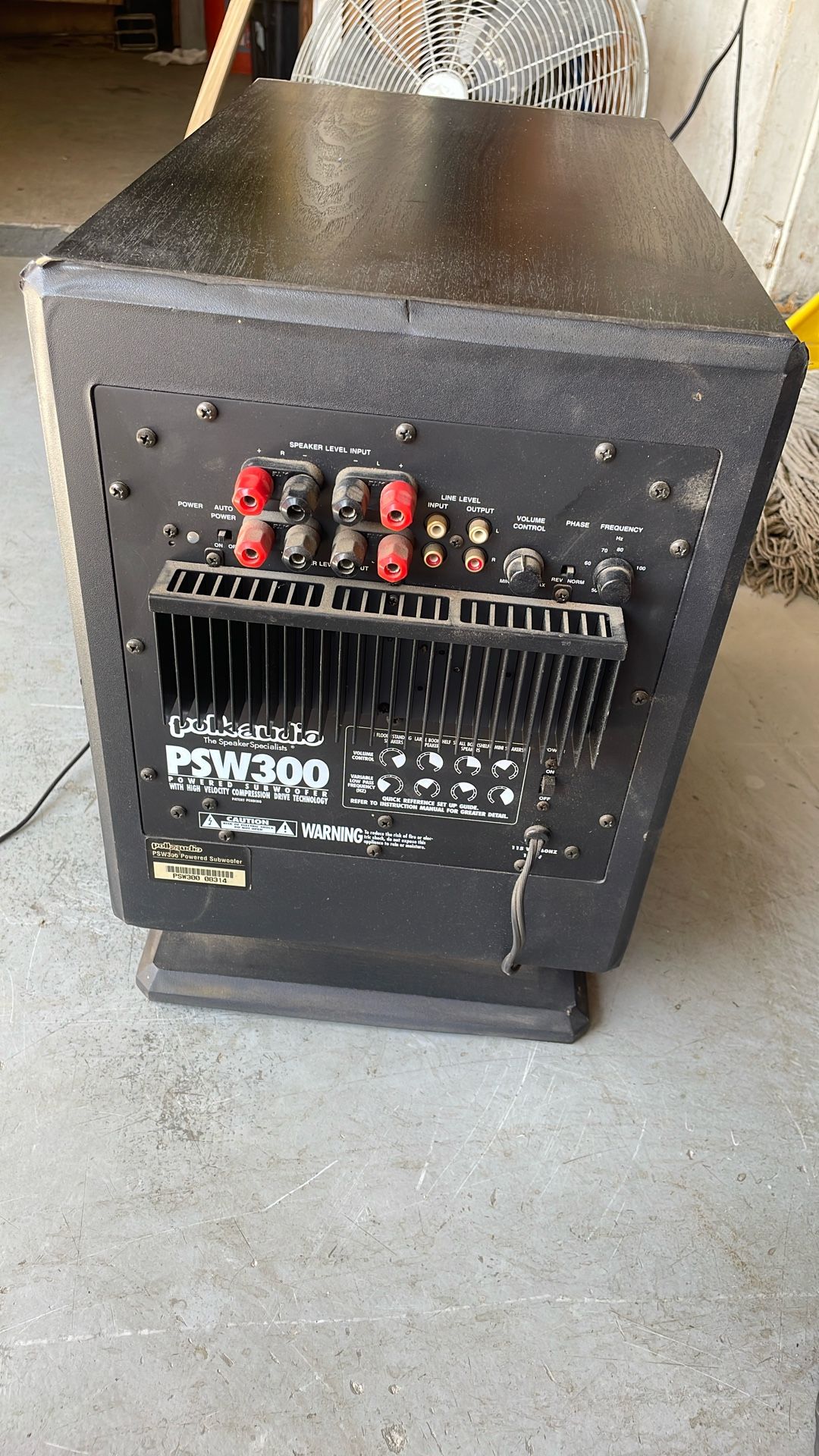 Polk Audio PSW 300 Perfect For A Garage Or Anywhere