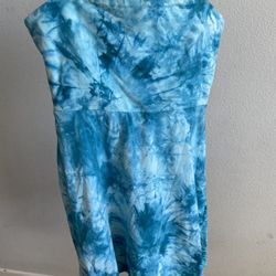 Ocean blue dress