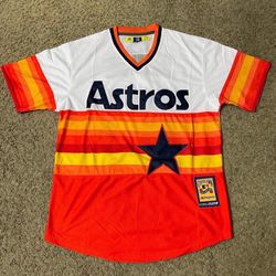 Houston Astros Rainbow Throwback Tequila Sunrise Jerseys for Men!!