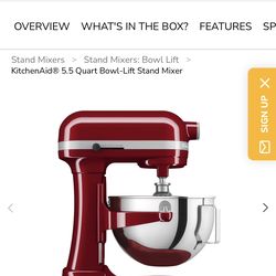 KitchenAid Artisan Series 5-qt Tilt-Head Stand Mixer