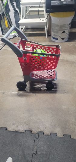 Kids target cart