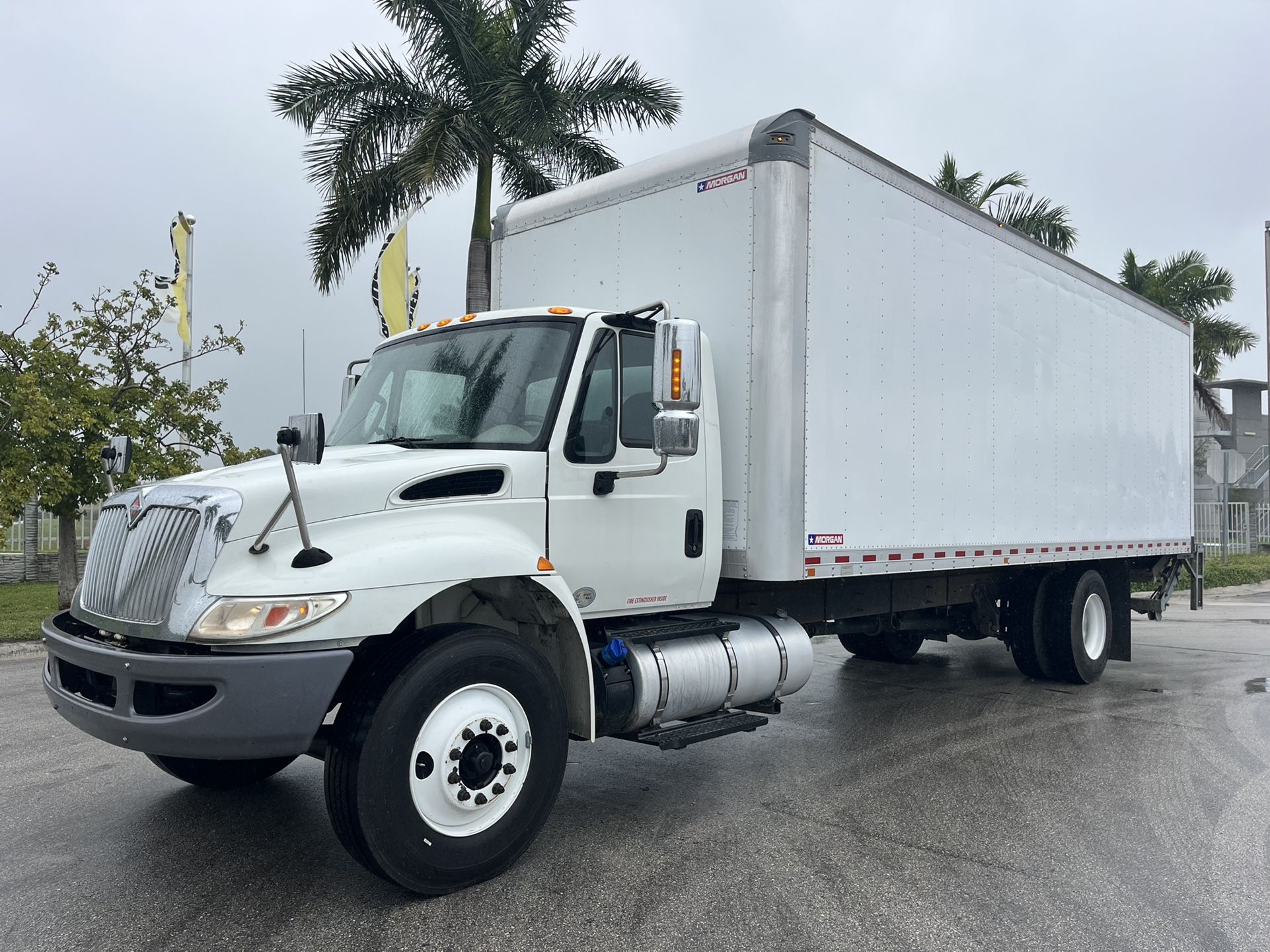 2018 International 26 Foot Box Truck Aluminum Tuckaway Liftgate Camion Caja 26 Pies Cummins Cargo Box Truck Isuzu 16 Foot Body Bed Freightliner Hino
