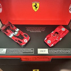Hot Wheels RLC Ferrari Heritage Set