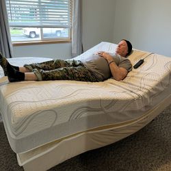 Adjustable Bed Frame And Mattress 