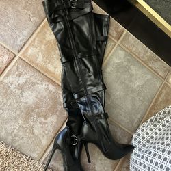 Black Boots - Size 6