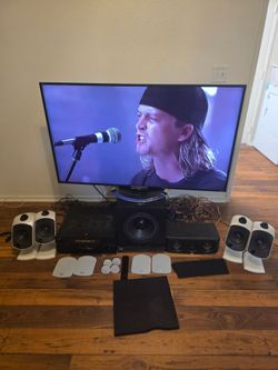 Home theater 5.1 system yamaha and B&W Speakers from England and Thailand
