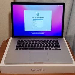 2015 15" Macbook Pro