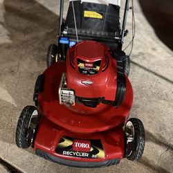 TORO SmartStow Recycler (22") 163cc Self-Propelled Lawn Mower Tested and Working!