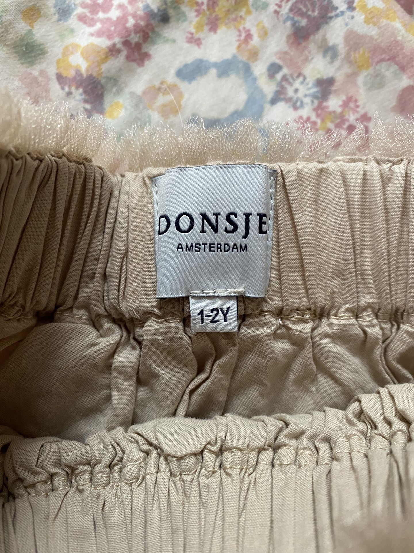 Kid’s Donsje Fay Metallic Tulle Skirt - Sz 1-2 Yrs