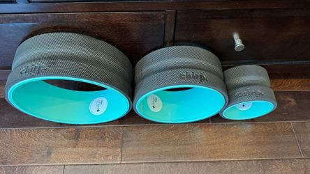 Pilates rings Chirp Wheel+ Back Roller Set of 3 Bala Bangles Pilates rings