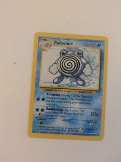 Poliwhirl Pokemon Card1999 Base Set 38