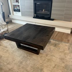 Modern Solid Wood Coffee Table