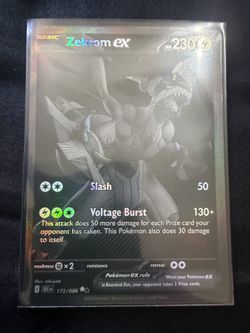 Zekrom ex black bolt