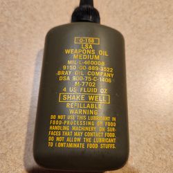 0-158LSA weapons oil