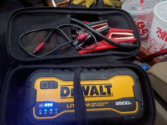 DeWalt jump starter