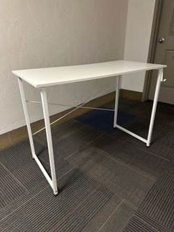 White desk