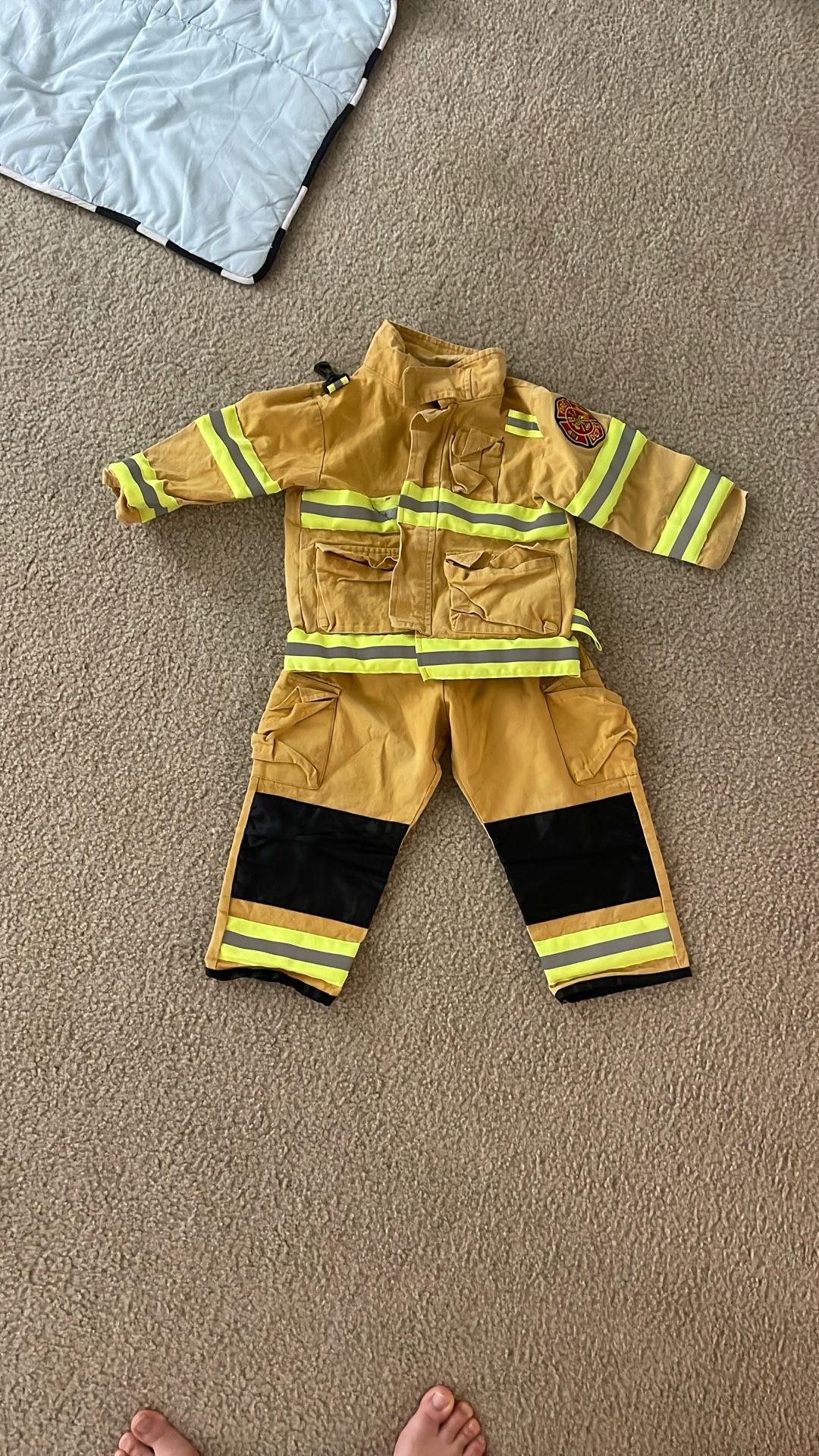 Halloween Costume Firefighter Fireman