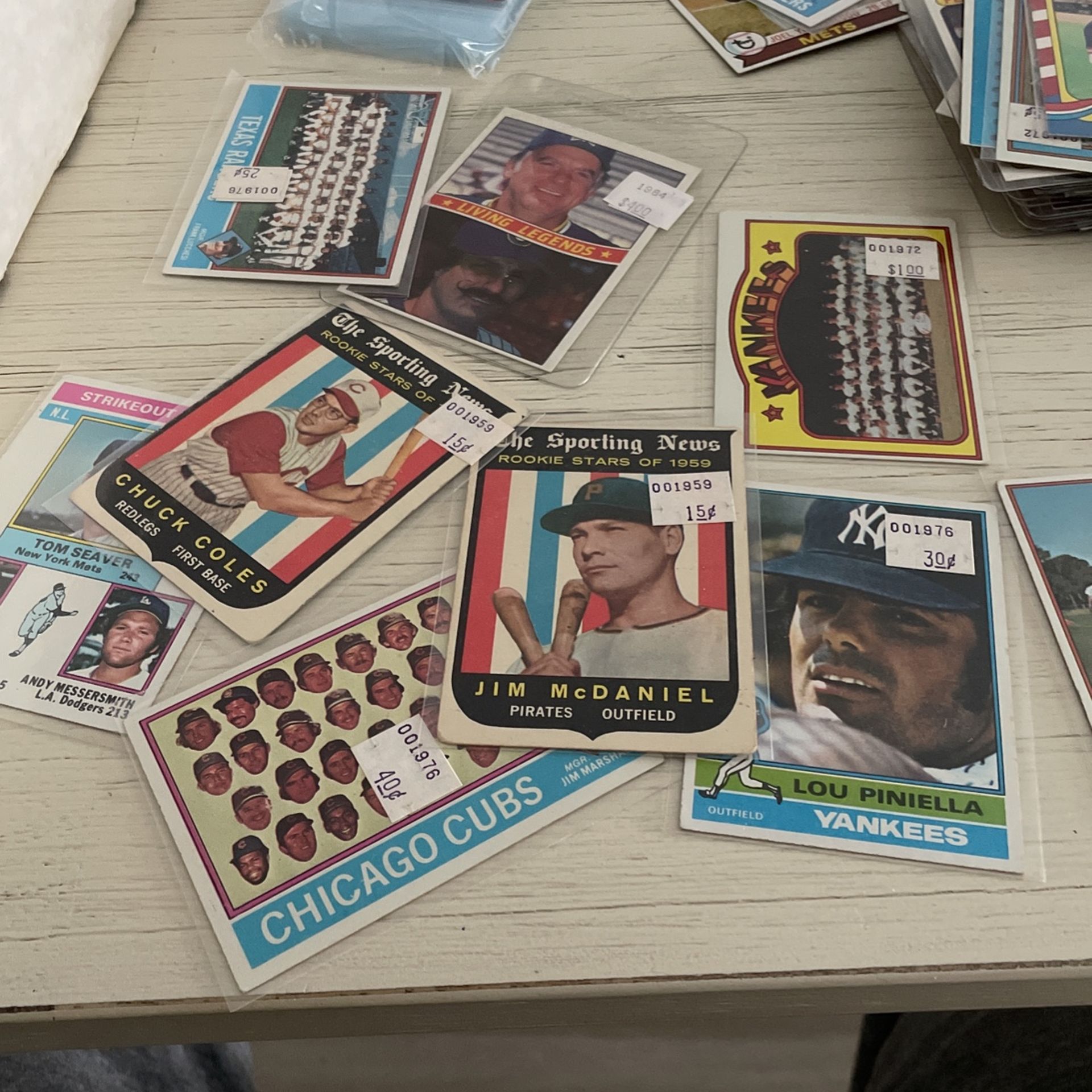 70s Baseball Cards 