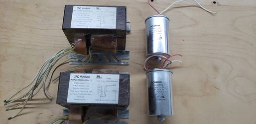 2 - 400 watts Metal Halide Balast with Capacitor.
