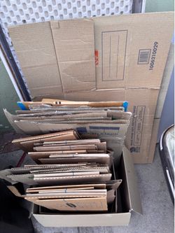 Used Moving Boxes Bankers Boxes Cardboard